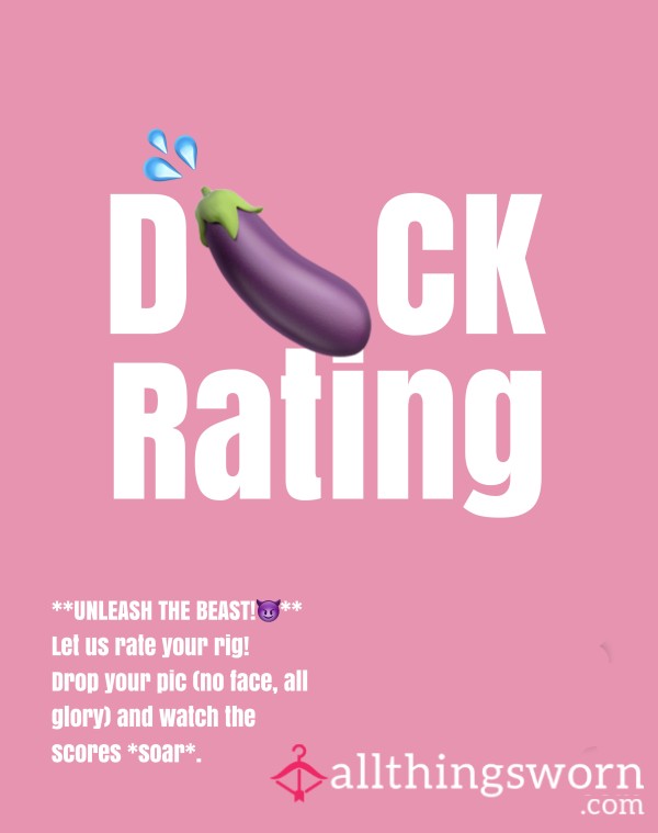 D*ck Rating