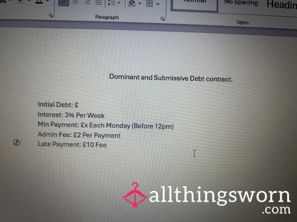 Debt Contract