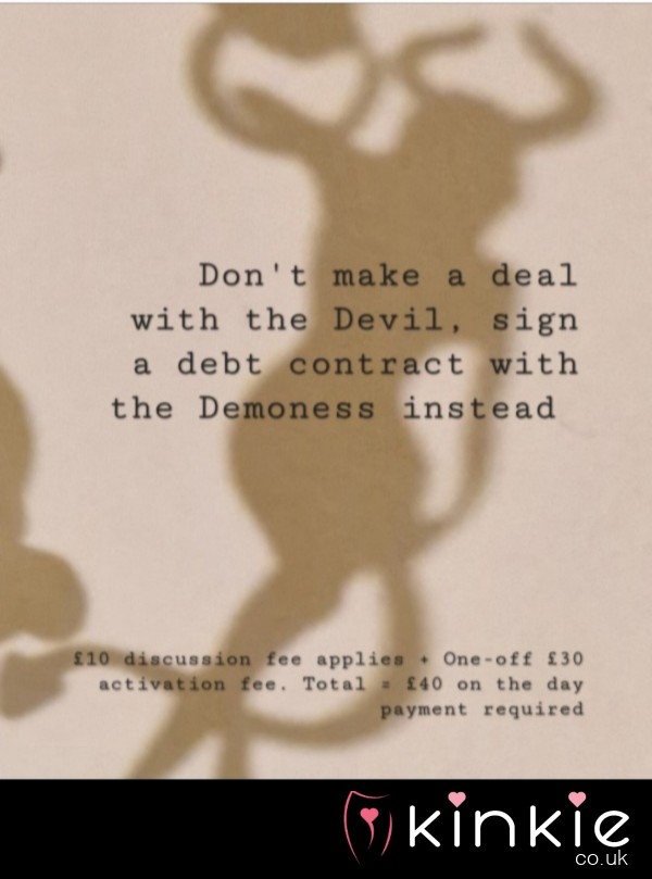 Debt Contract (findom)