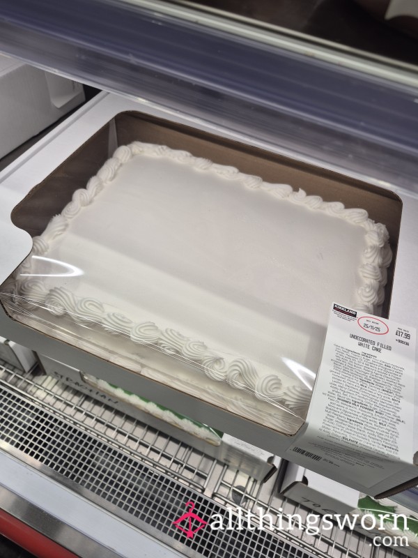 Decorate Your Own Cake, And Decide What We Do With It!