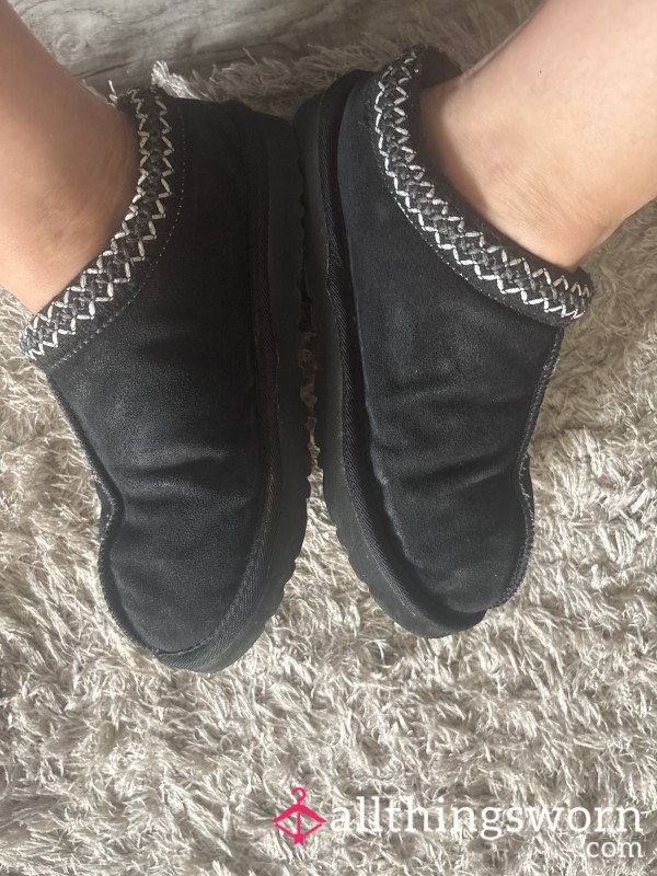 Dedicated Black Ugg Stinky Slippers