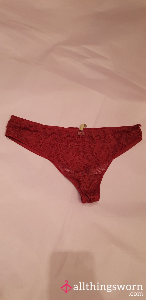 Deep Red Knickers By Intimissi