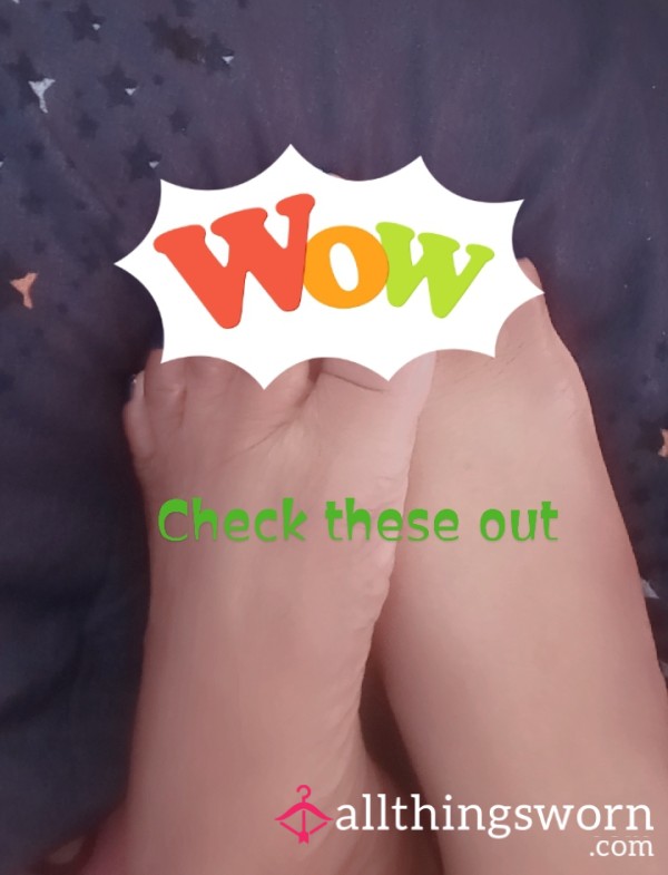 🌊 Deep Sea Blue Feet & Matching Nails Set