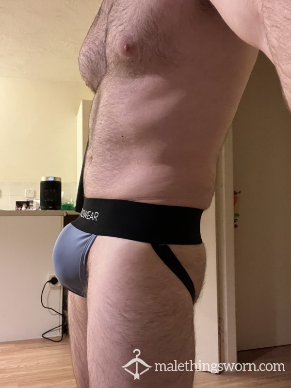 Deep Support Blue Box Menswear Jockstrap