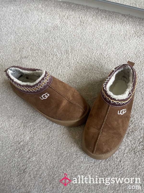 Deeply Worn UGG Slippers – Scented & Imprinted By Me 💋