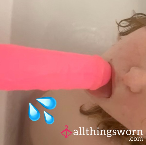 Deepthroat Big Pink Di**o