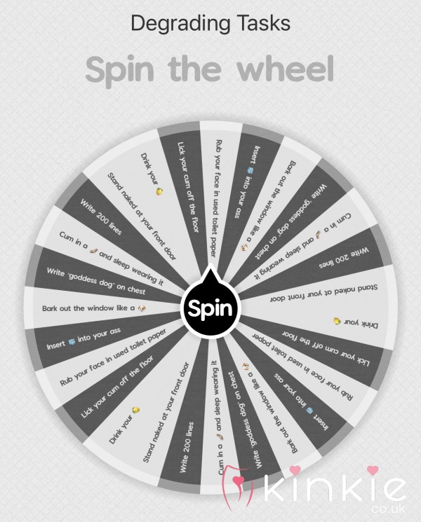 Degrading Spin The Wheel