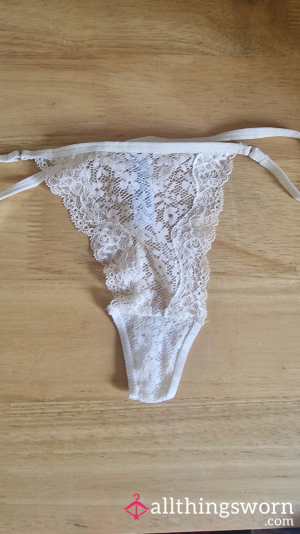 Delicate Lace Thong