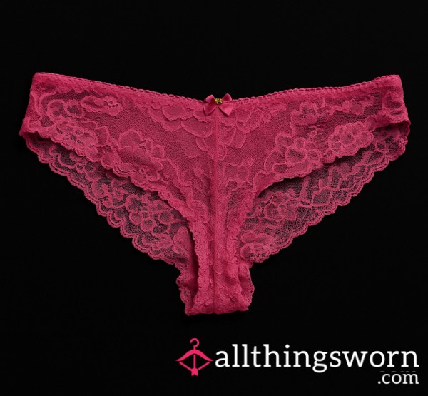 Delicate Pink Lace Panties