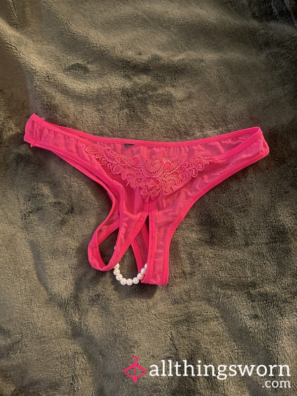 Delicate Pink Pearly Panties