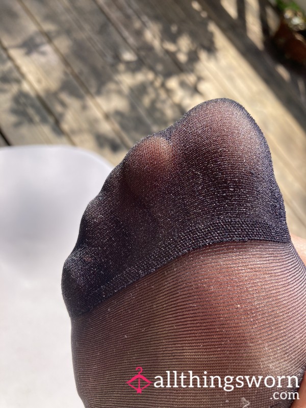 Teachers Shiny Used Pantyhose