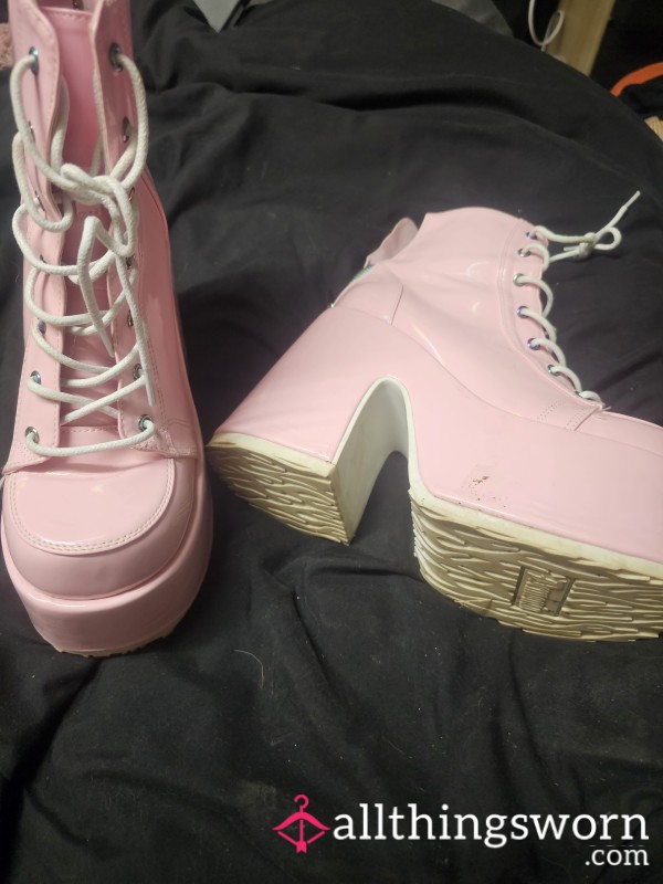 Demonia Boots - Worn