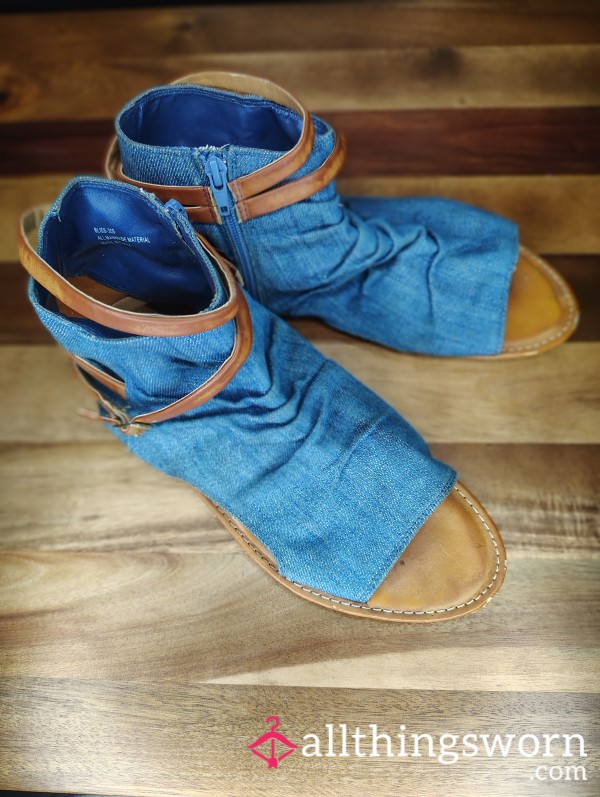 Denim Flats 💙 Size 11