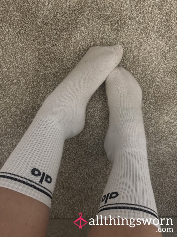Designer ALO Socks Worn All Day
