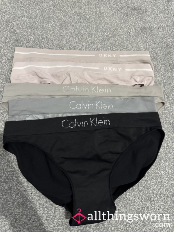 Designer Panties (Calvin Klein & DKNY)