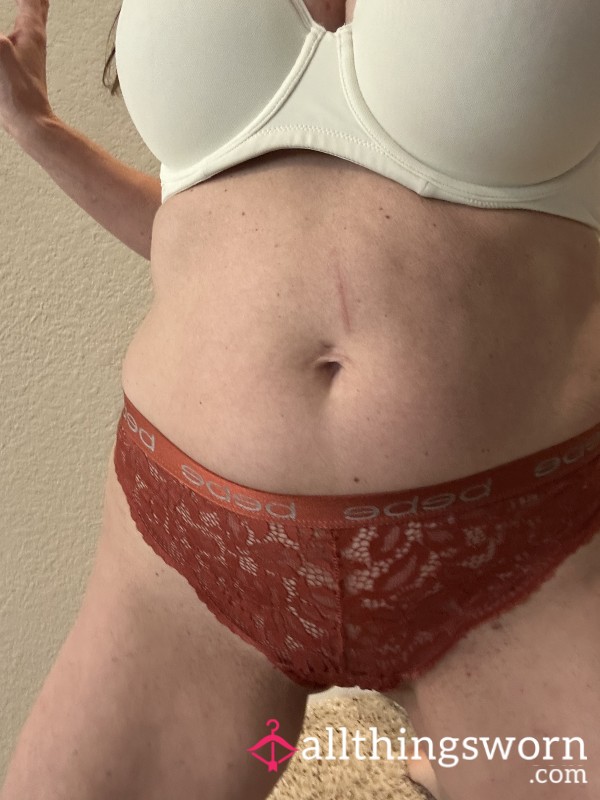 Designer Panties Lace With A Cotton Gusset 2 Day Wear