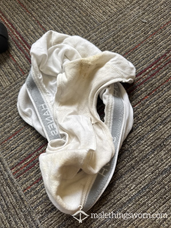 Destroyed Hanes Briefs