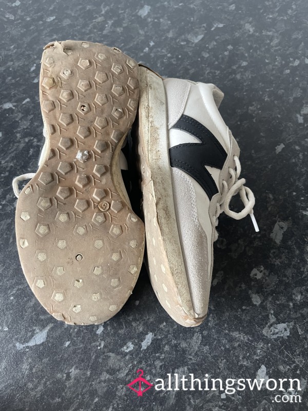 Destroyed New Balance Trainers – Worn, Weathered & Full Of History