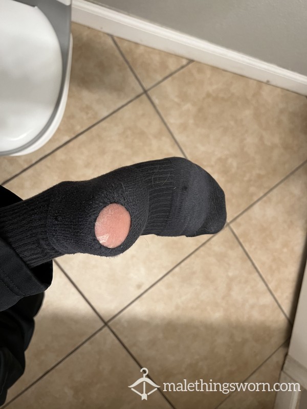 Destroyed Nike Socks