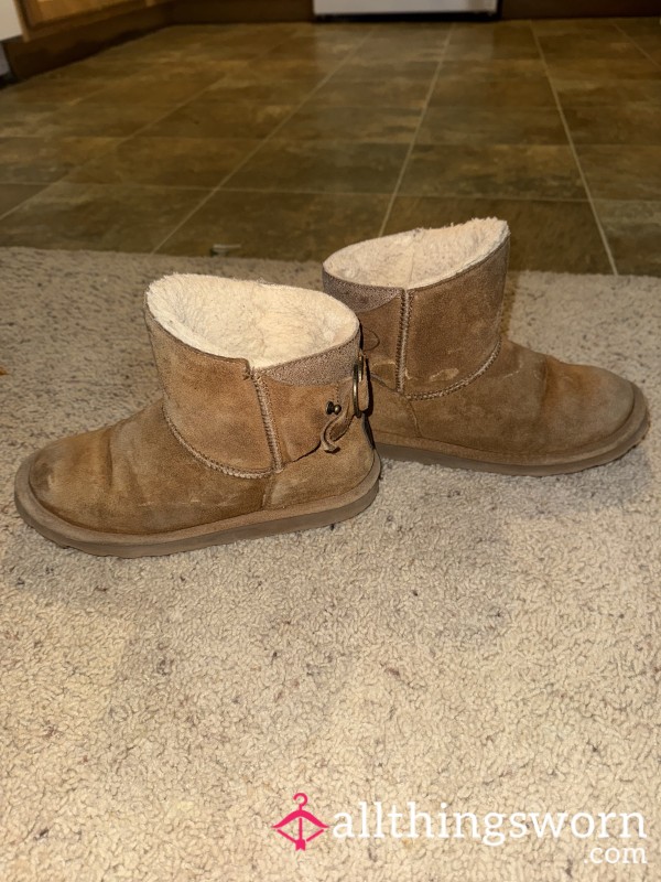 Destroyed Winter Boots – Foul, Funky & Filled With Me ❄️👢