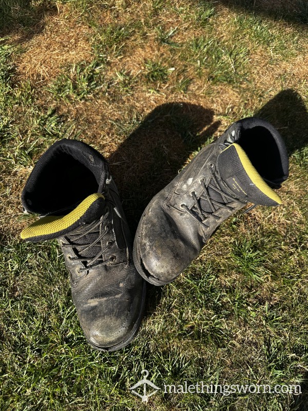 Destroyed Work Boots