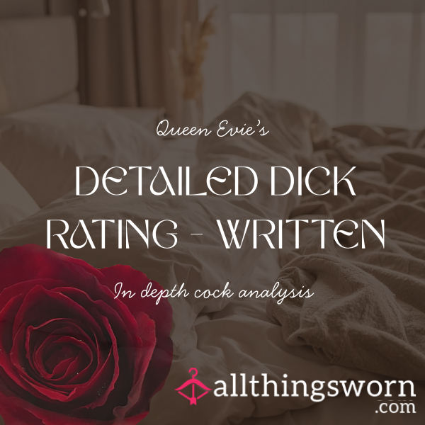 Detailed C*ck Rating