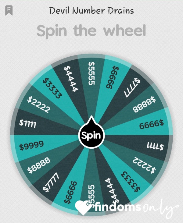 Devil Number Wheel Spin