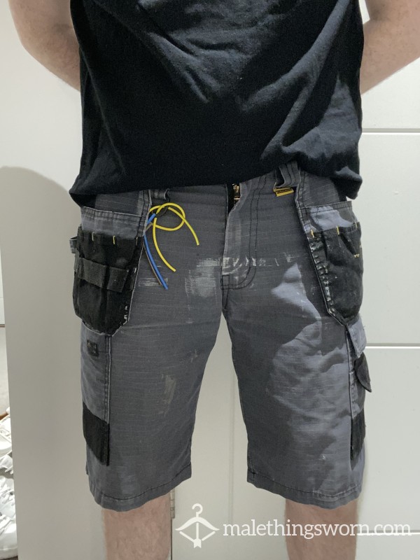 Dewalt Work Shorts Soaked In Lad Pi*s