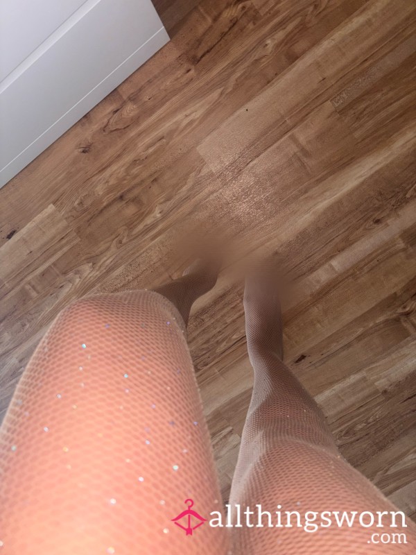 Diamante Fishnet Tights / Pantyhose