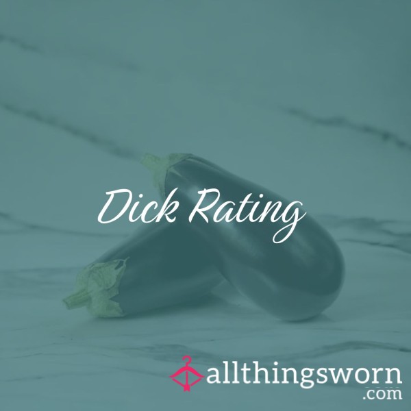 D*ck Rating Grade Card