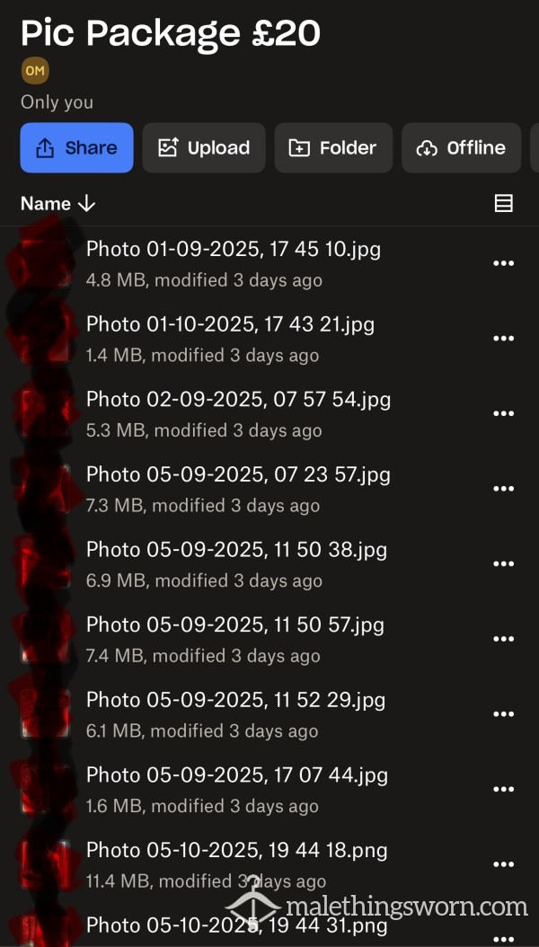D*ck Pic Package X20