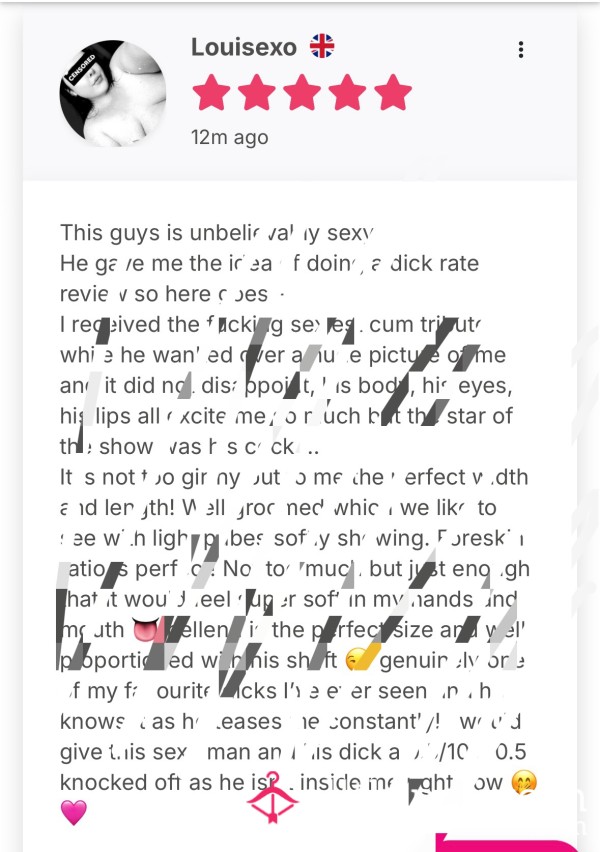 D*ck Rate Written As A REVIEW 😏 Put On Your Profile For Everyone To See!