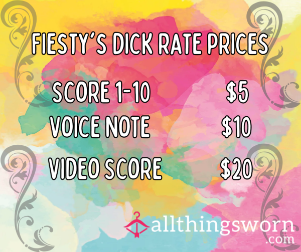 D*ck Rates
