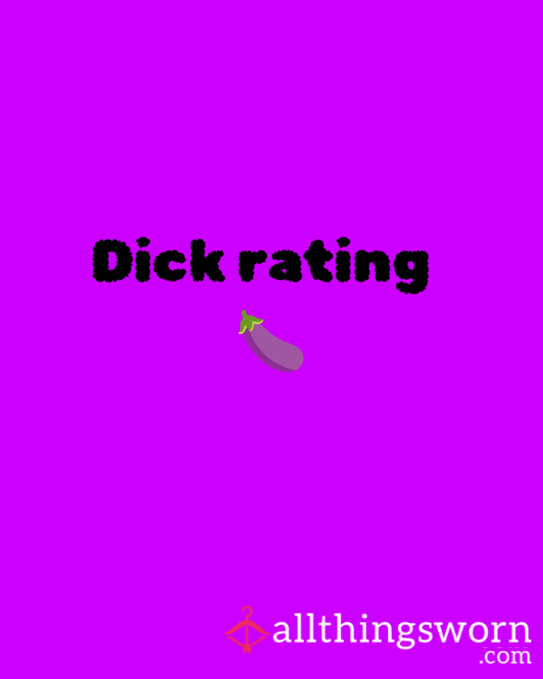 D*ck Rating