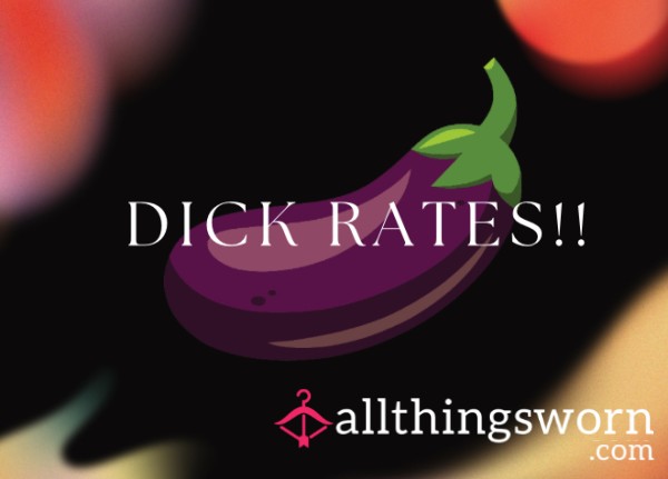 D*ck Rating 🍆