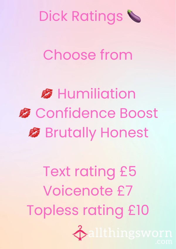 D*ck Rating