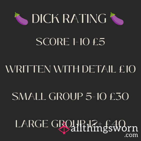 D*ck Rating