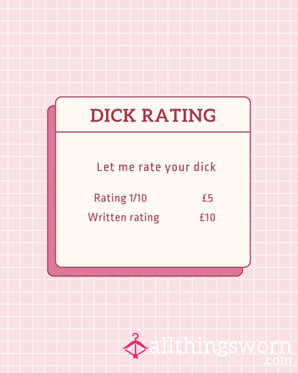 D*ck Rating
