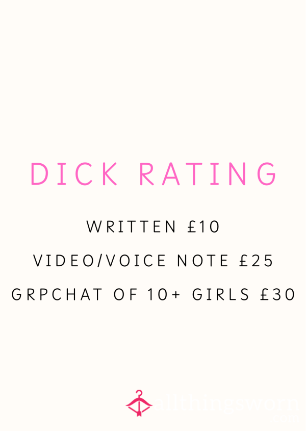 D*ck Rating