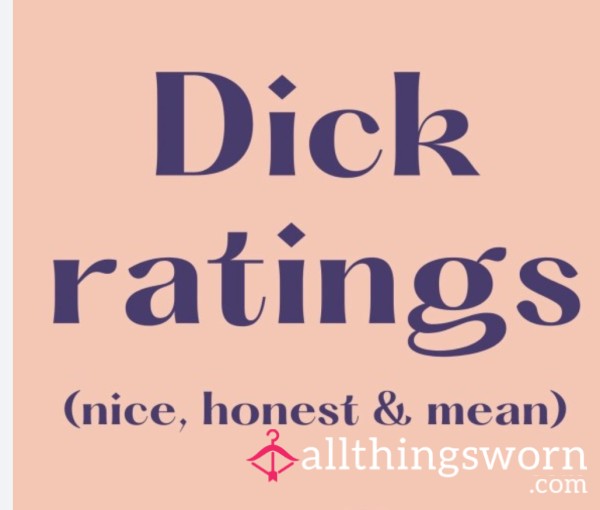 D*ck Rating (Just Rate)