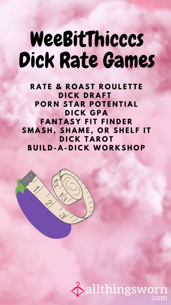 D*ck Rating Games – Humiliation, Praise, Tarot, School Reports & More!