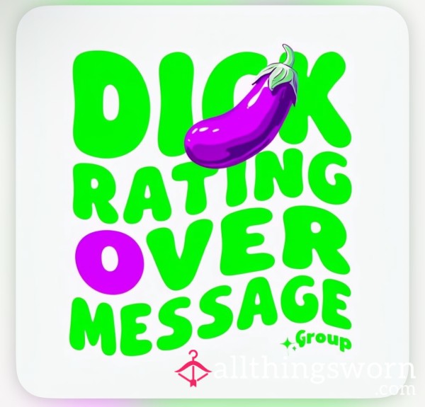 D*ck Rating Group (message Format)