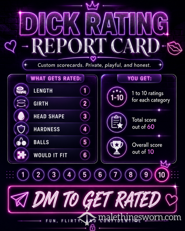 D*ck Rating - Let Me Decide??