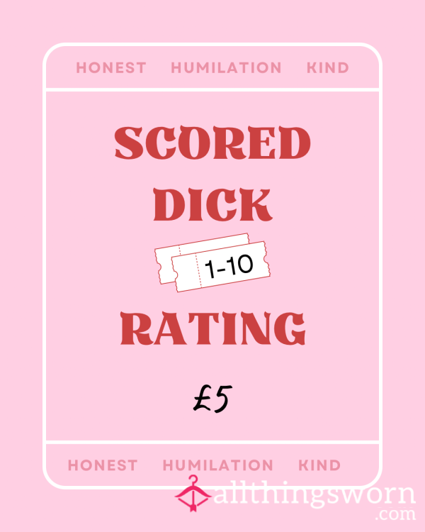 D*ck Rating - Score 1-10🍆