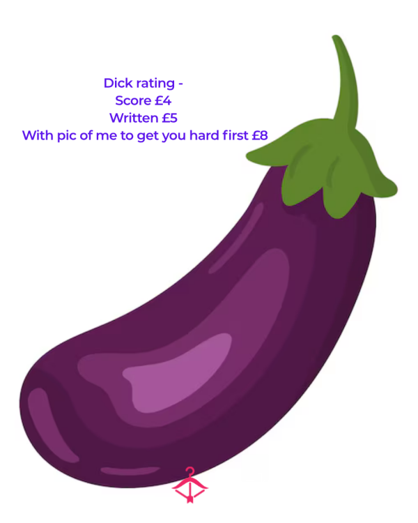 D*ck Rating Score Or Written See Add Ons 🫶
