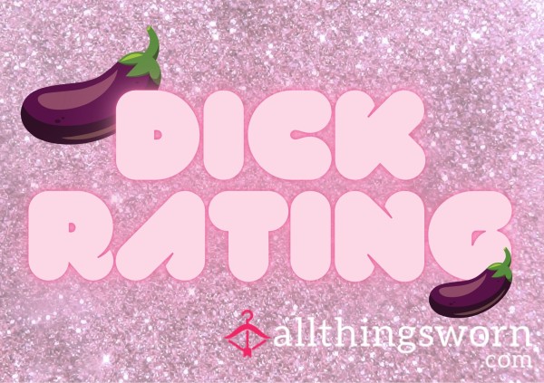 D*ck Rating (Score Card, Written, Group)