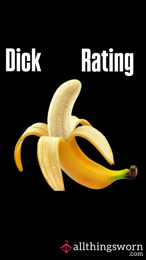 D*ck Rating Via Text