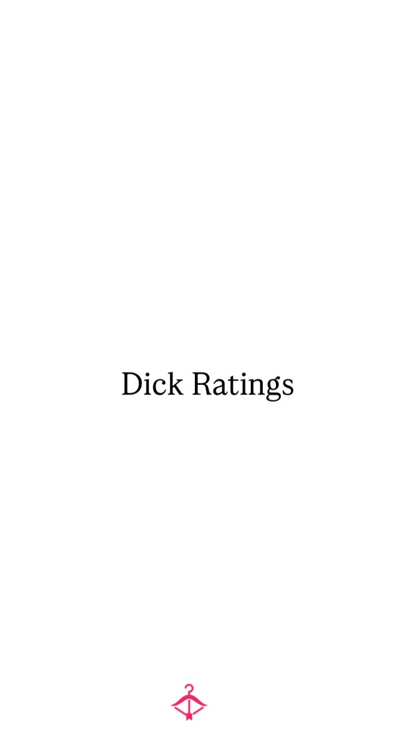 D*ck Rating Written