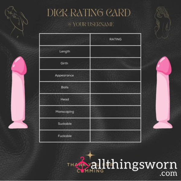 D*ck Ratings