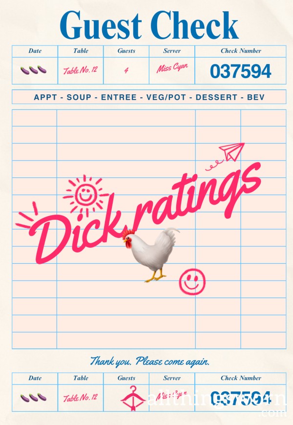 D*ck Ratings